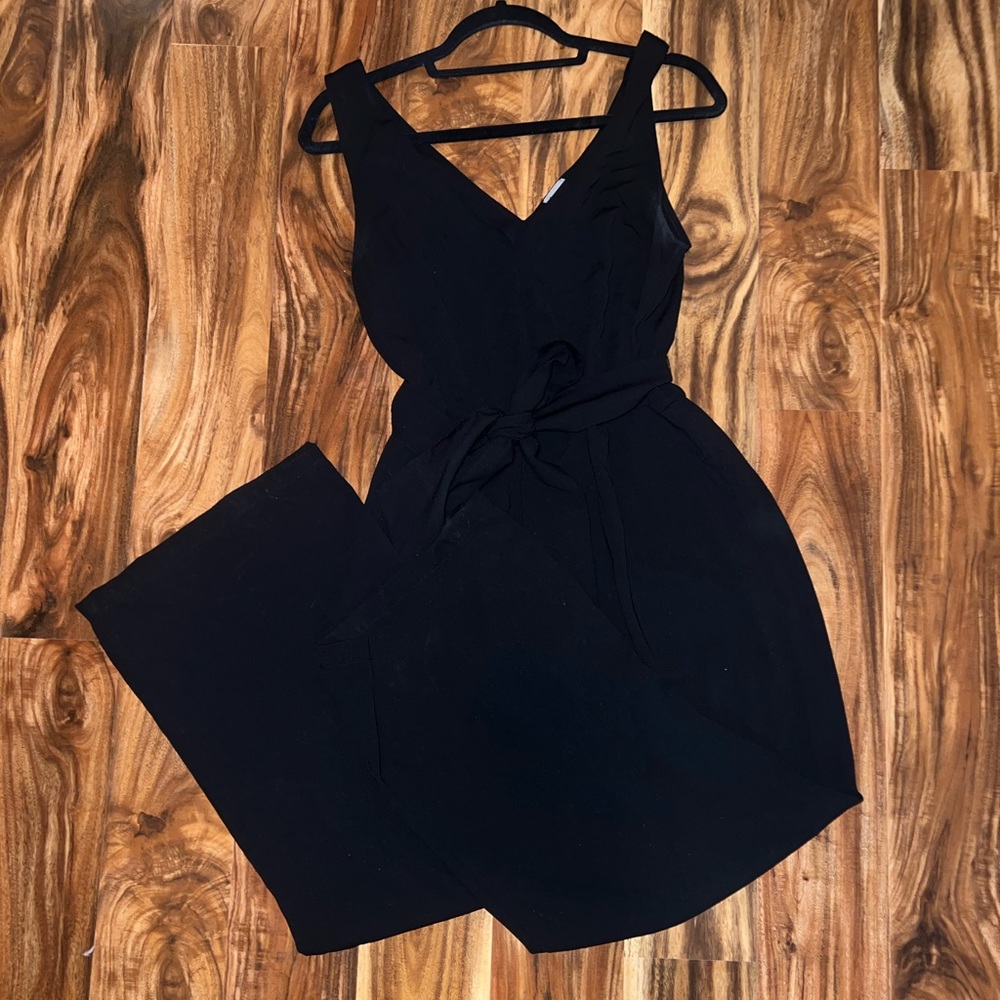 black jumpsuit